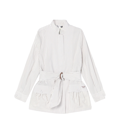 Blouson Cotton White