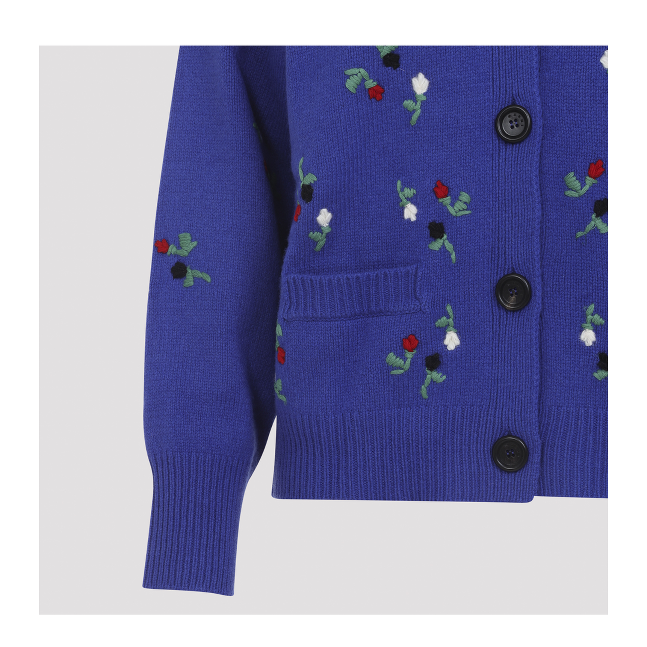 MAYFEYR - Marni - Embroidered Floral Cardigan - CDMD0463S0UFZ415FLB59