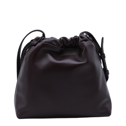 Kalispera Mini Leather with Tassels Shoulder Bags - Plum