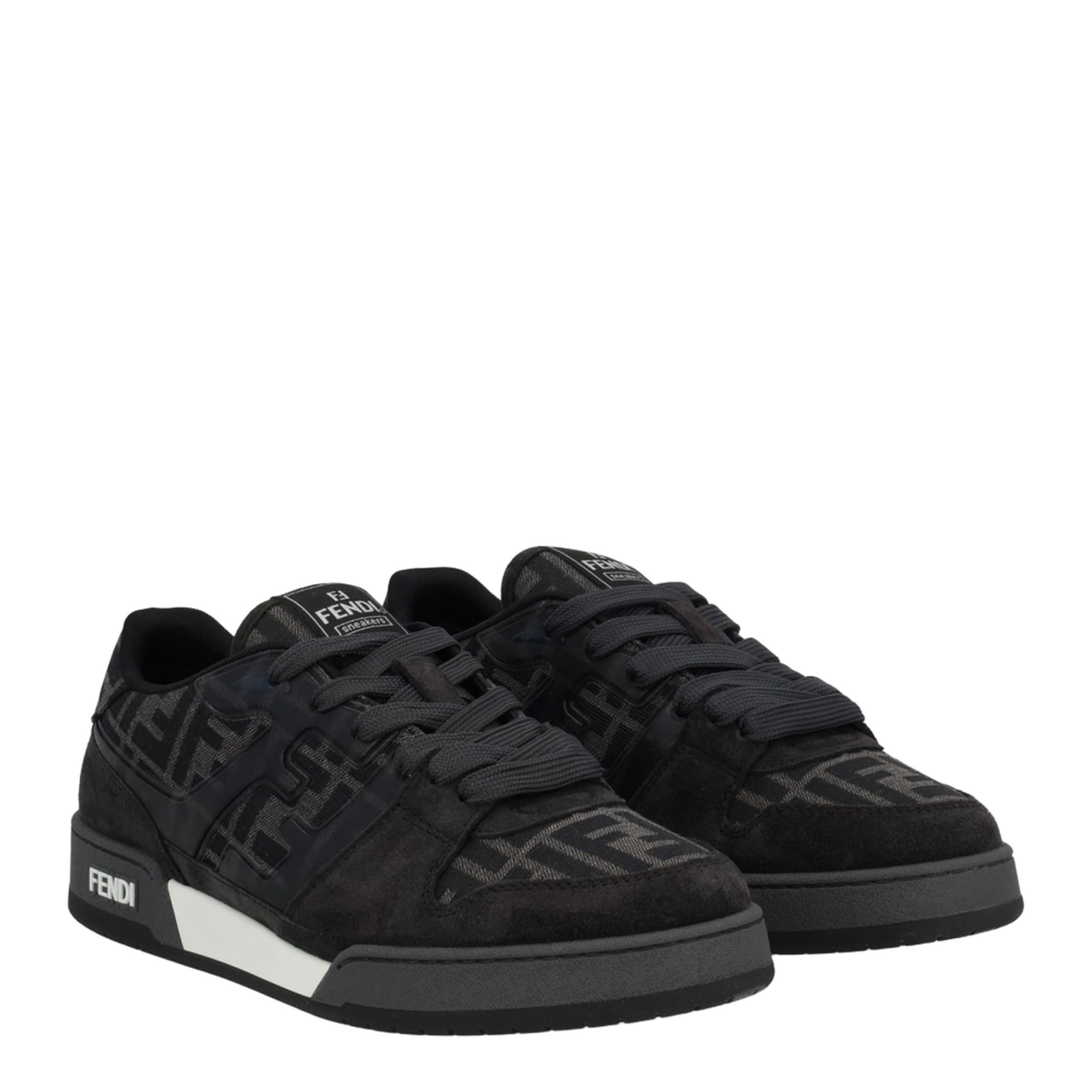 Match Sneakers Fabric Black