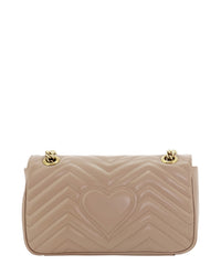 GG Marmont Shoulder Bag, Gold Hardware