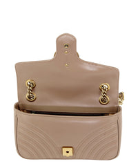 GG Marmont Shoulder Bag, Gold Hardware