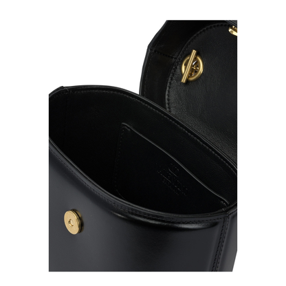 Vain Leather Vanity Bag