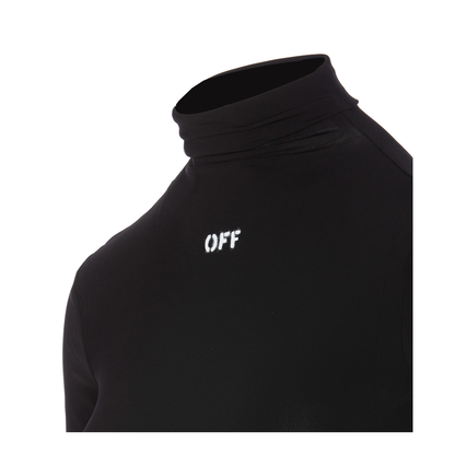 Logo-print high-neck t-shirt