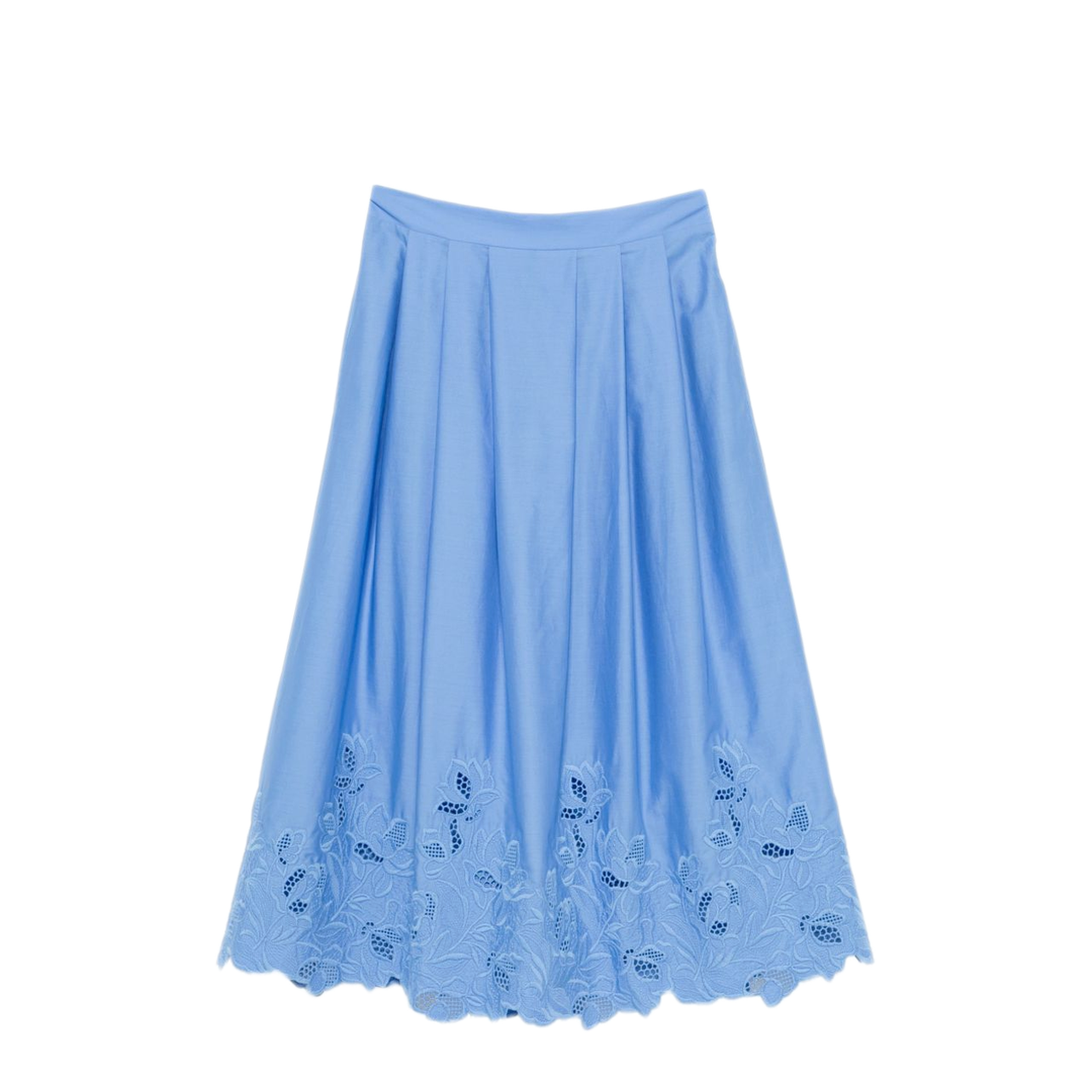 MAYFEYR - Ermanno Scervino - Light Blue Skirt - D484O301KDK74037