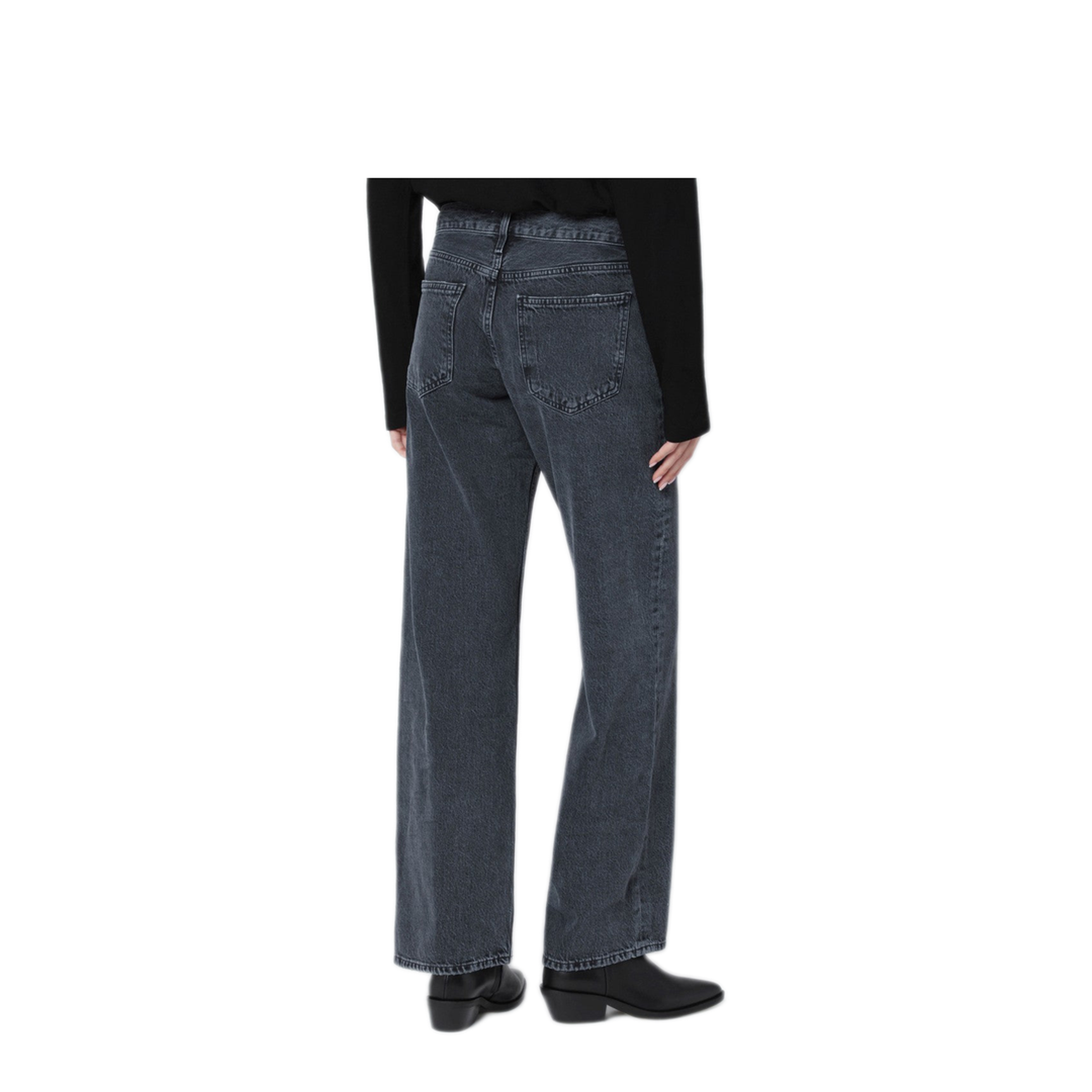 MAYFEYR - Agolde - Black Faded Effect Jeans - A2601818SYBL