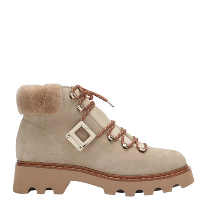 Rangers Truck Booties in Suede Beige