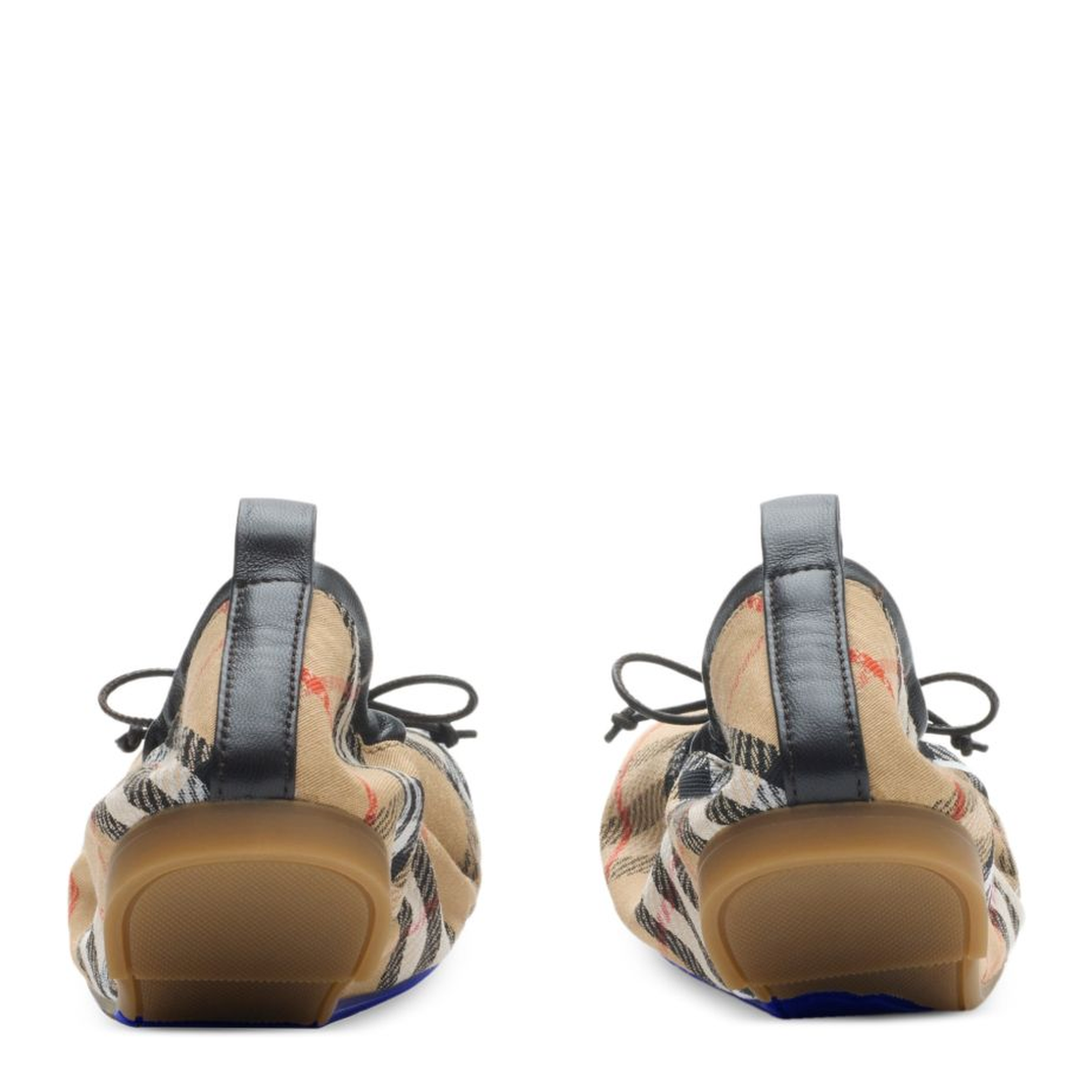 Fawn Check Ballet Flats