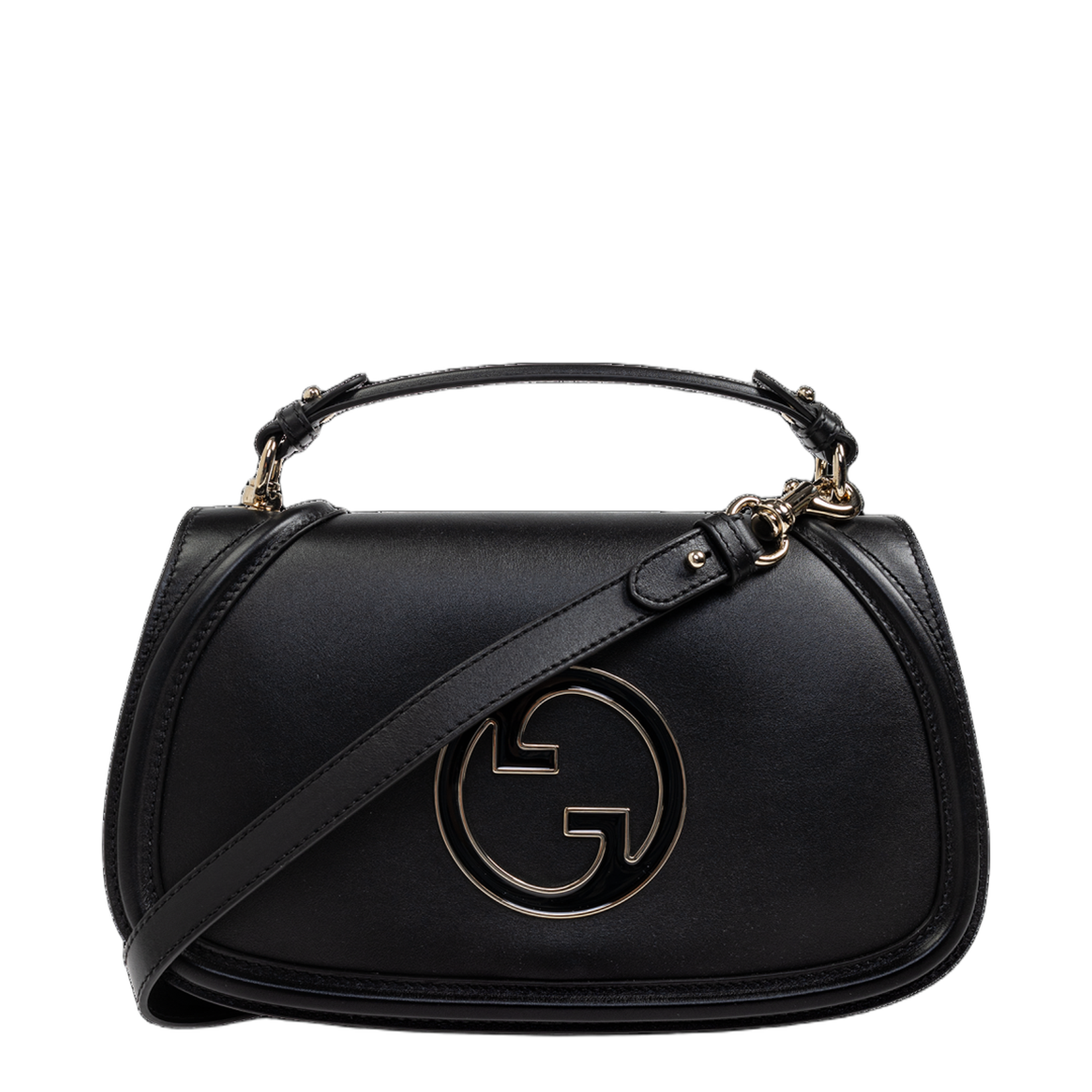 Black Leather Handbag