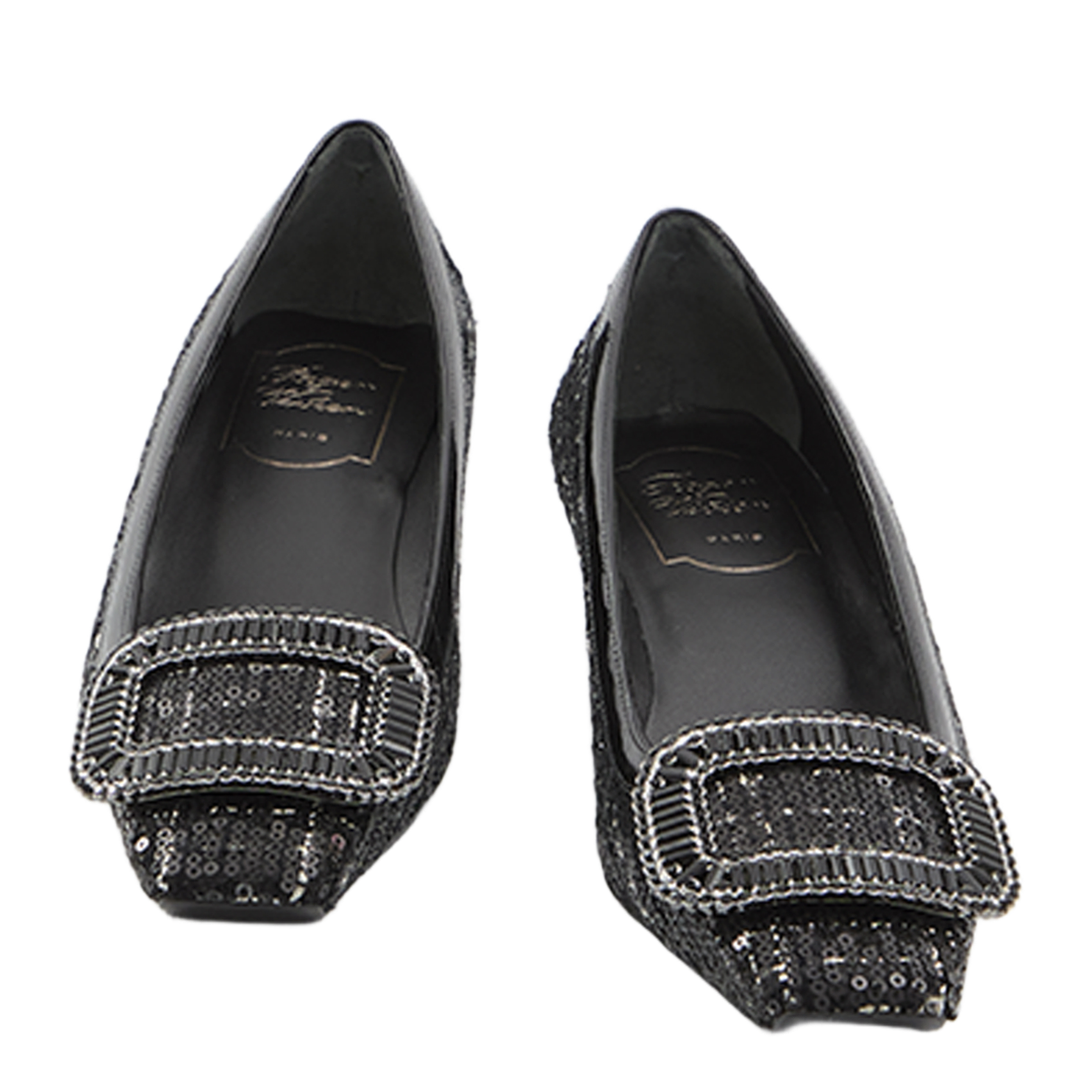 Belle Vivier Strass pumps