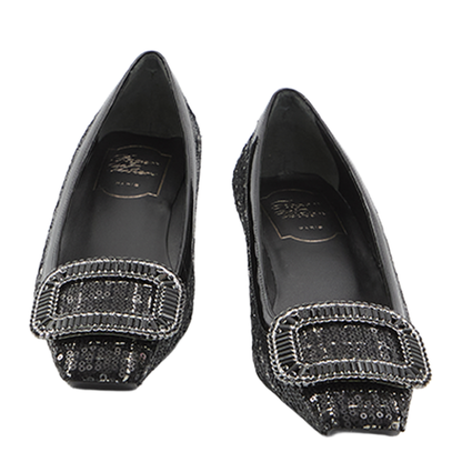 Belle Vivier Strass pumps