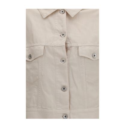 MAYFEYR - Brunello Cucinelli - Cotton And Linen Jacket With Monili - ML9967674