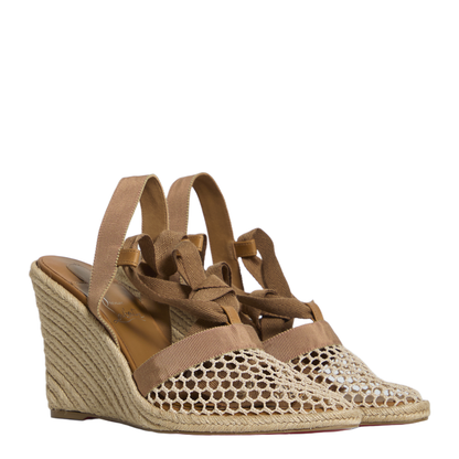 MAYFEYR - Christian Louboutin - Toleda Espadrille Sandals - 12605667251BROWN