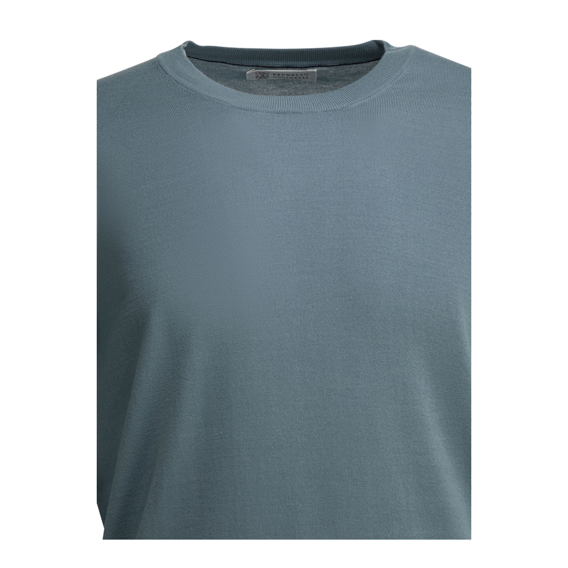 Men's Cotton Sweater Blue