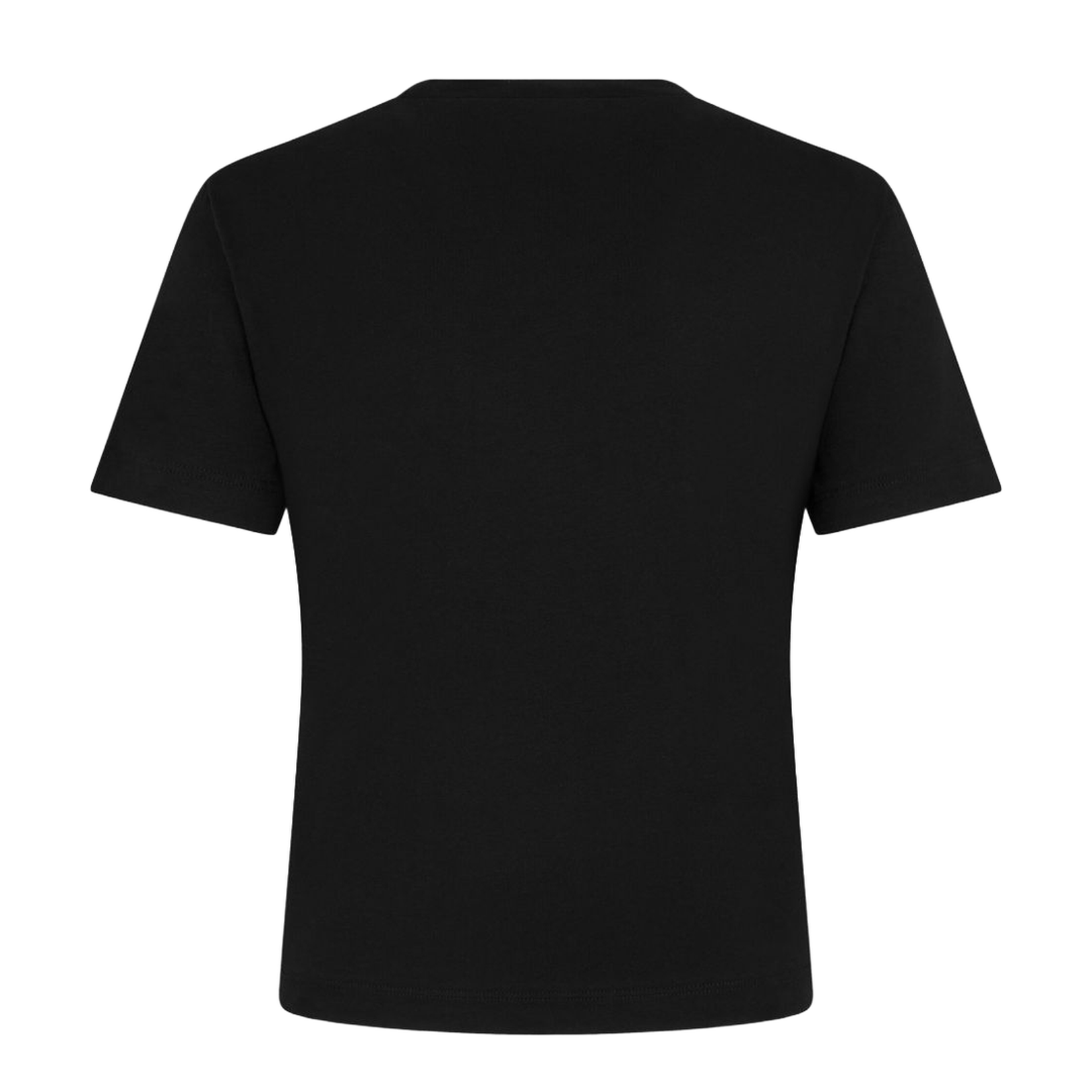 Boxy-fit Cotton T-shirt - Black