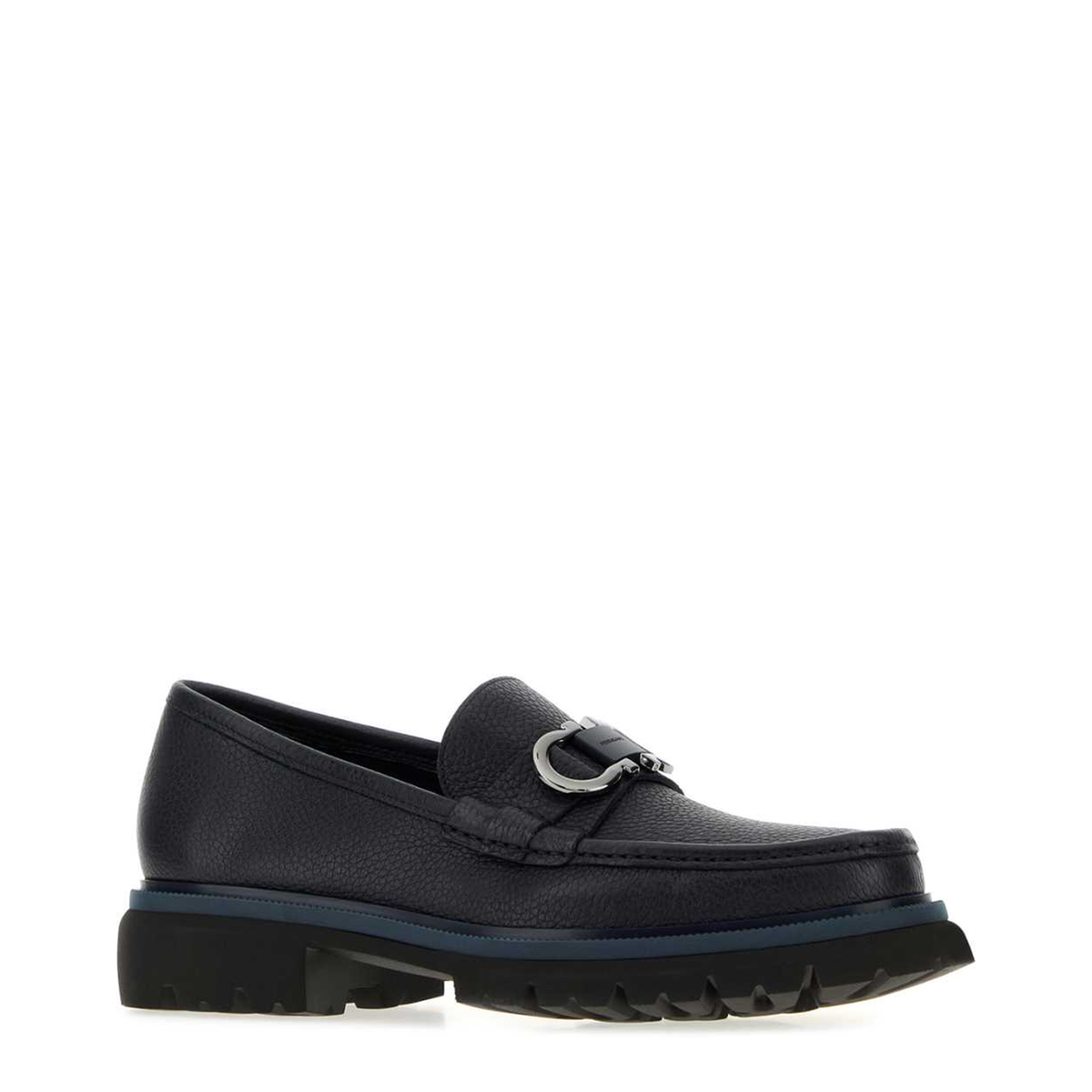MAYFEYR - Ferragamo - Cocoon 2 Midnight Blue Loafers - 02B1387973692ENAVYNERO