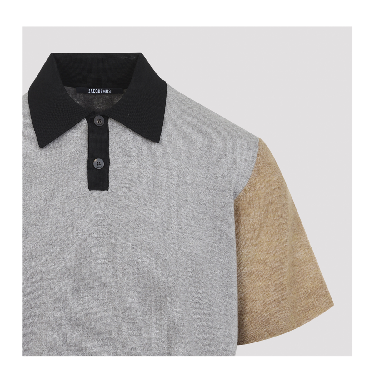 MAYFEYR - Jacquemus - Le Polo Arlequin Multi Beige - POM00625AK00346015