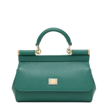 MAYFEYR - Dolce & Gabbana - Small Sicily Top-Handle Bag In Emerald Green - BB7116B100187174
