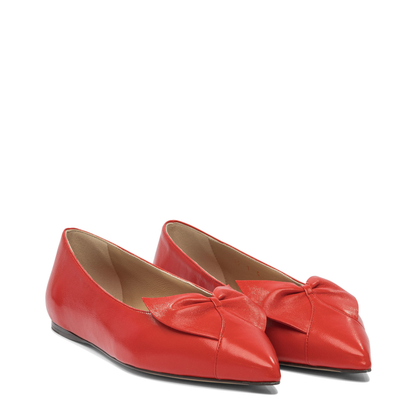MAYFEYR - Ferragamo - Ballet Flats With Bow Soft - 0784991