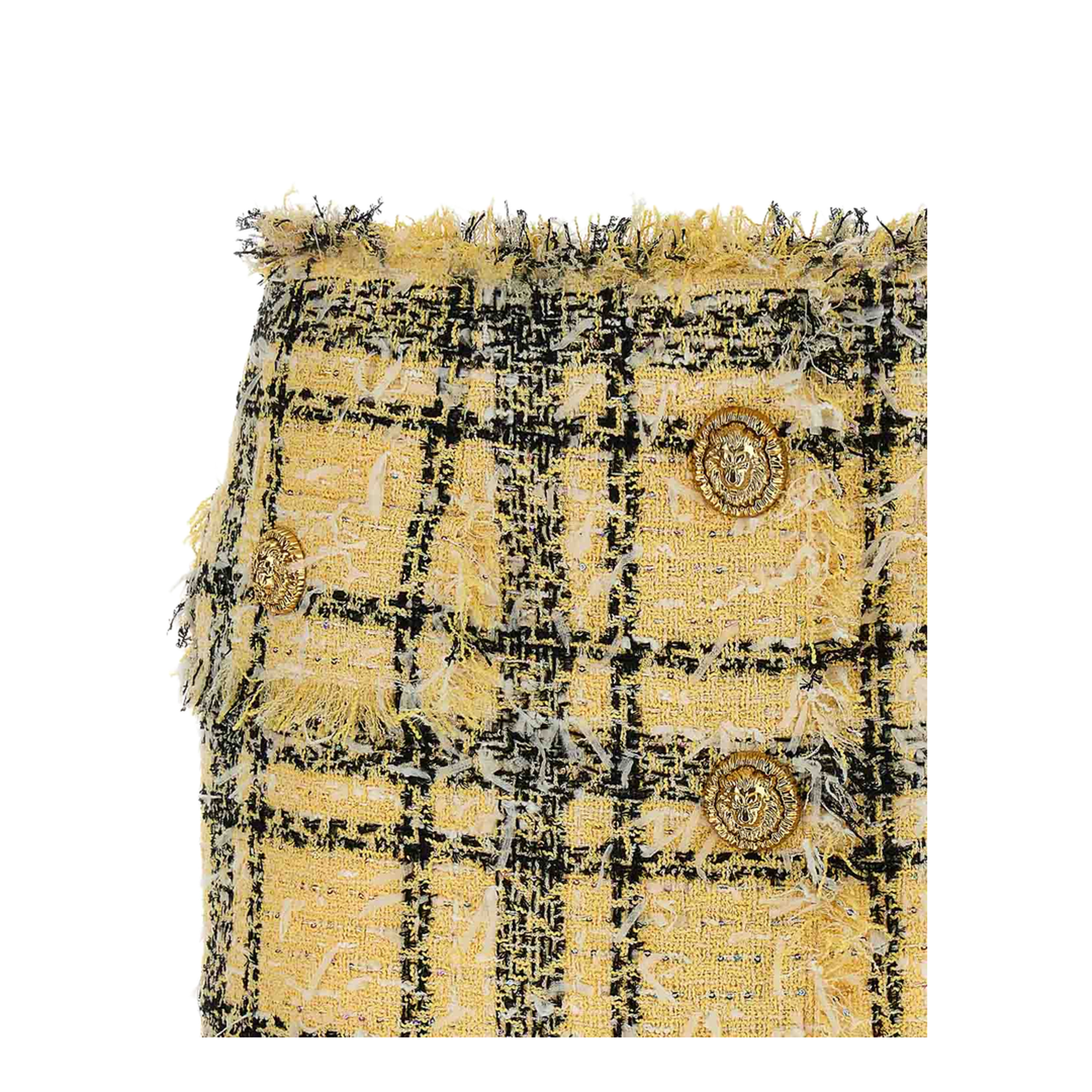 Lurex Tweed Skirt