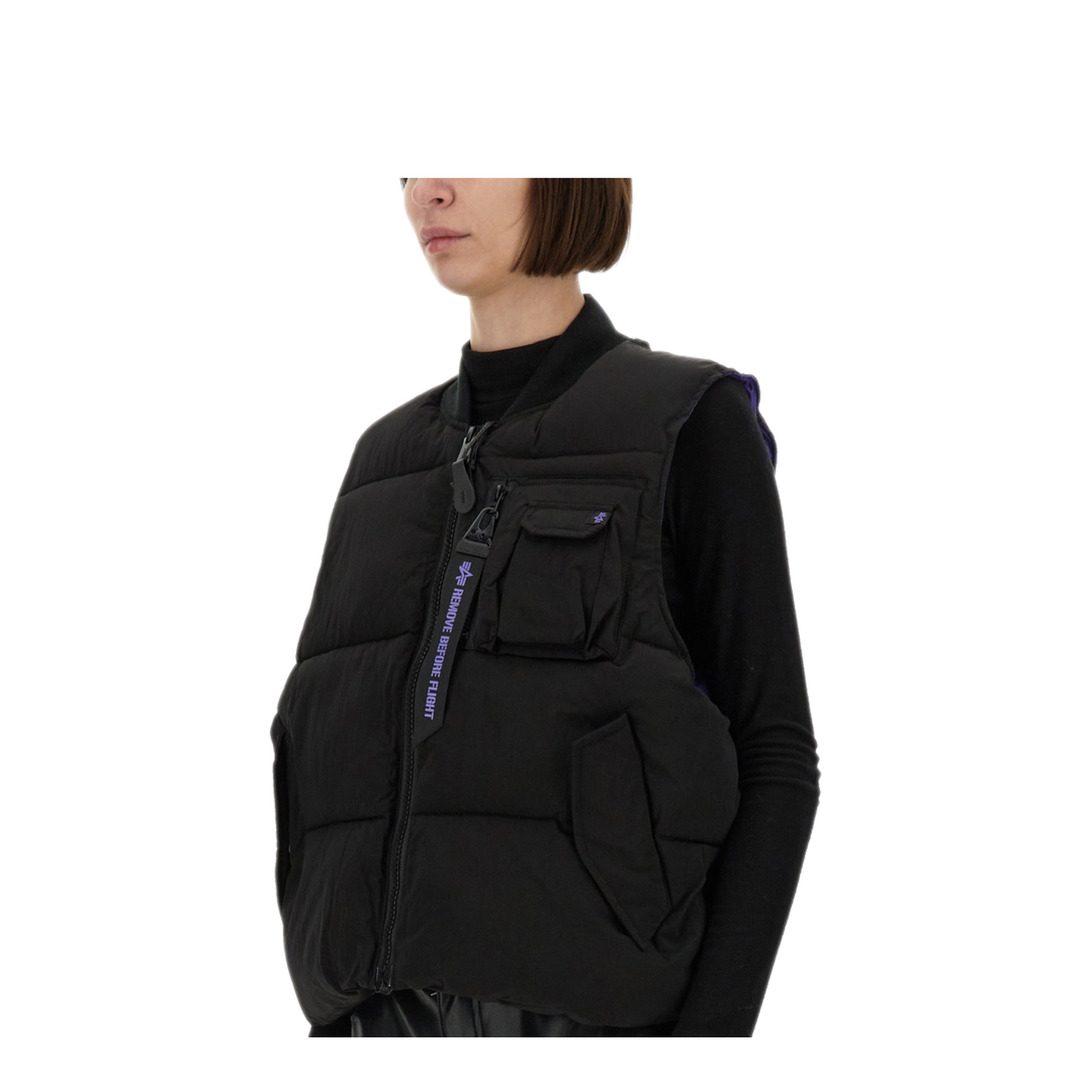 MAYFEYR - ALPHA INDUSTRIES - Sleeveless Ma 1 Vest - 148138UV03
