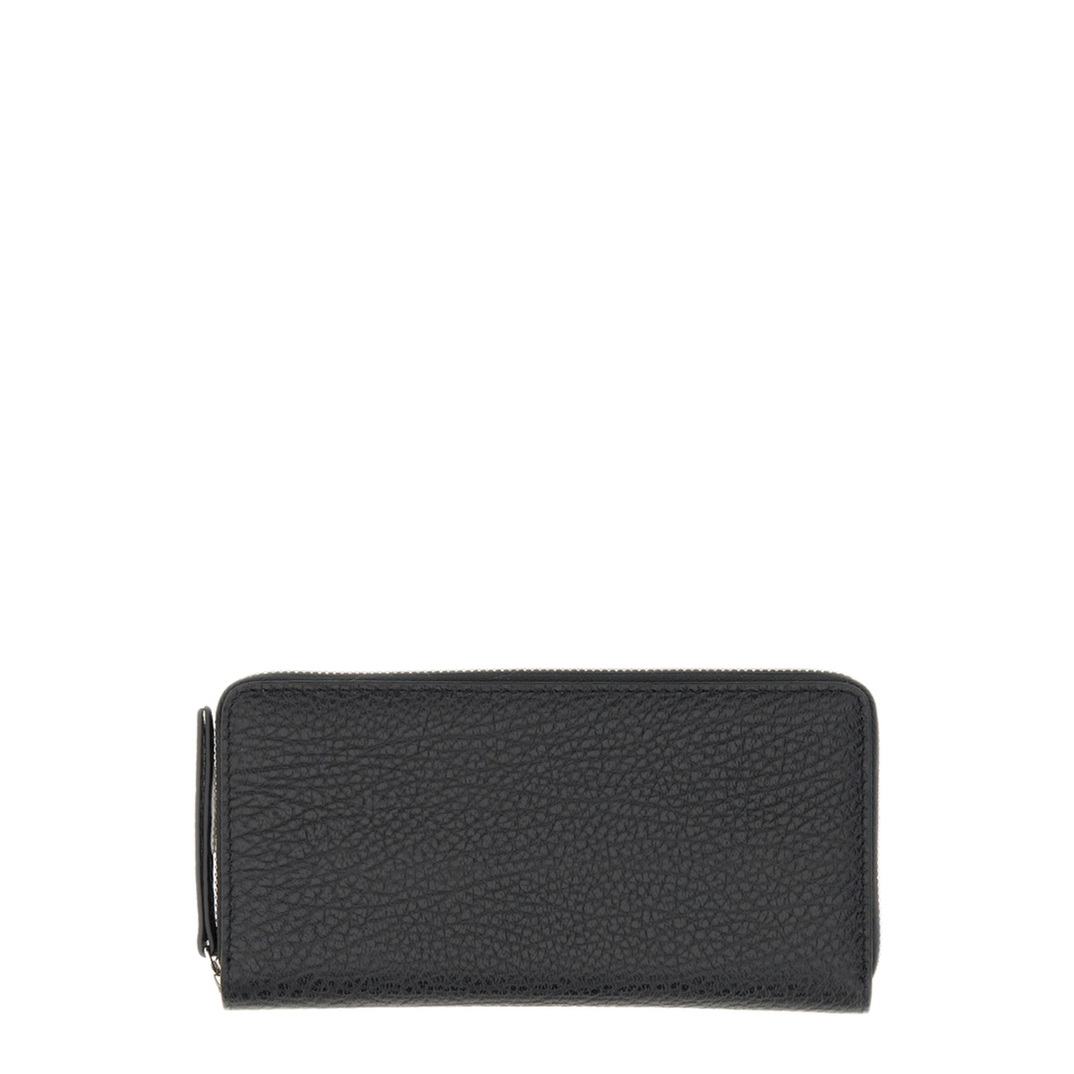 Four Stitches Calfskin Zip-Around Wallet - Black (Negro)