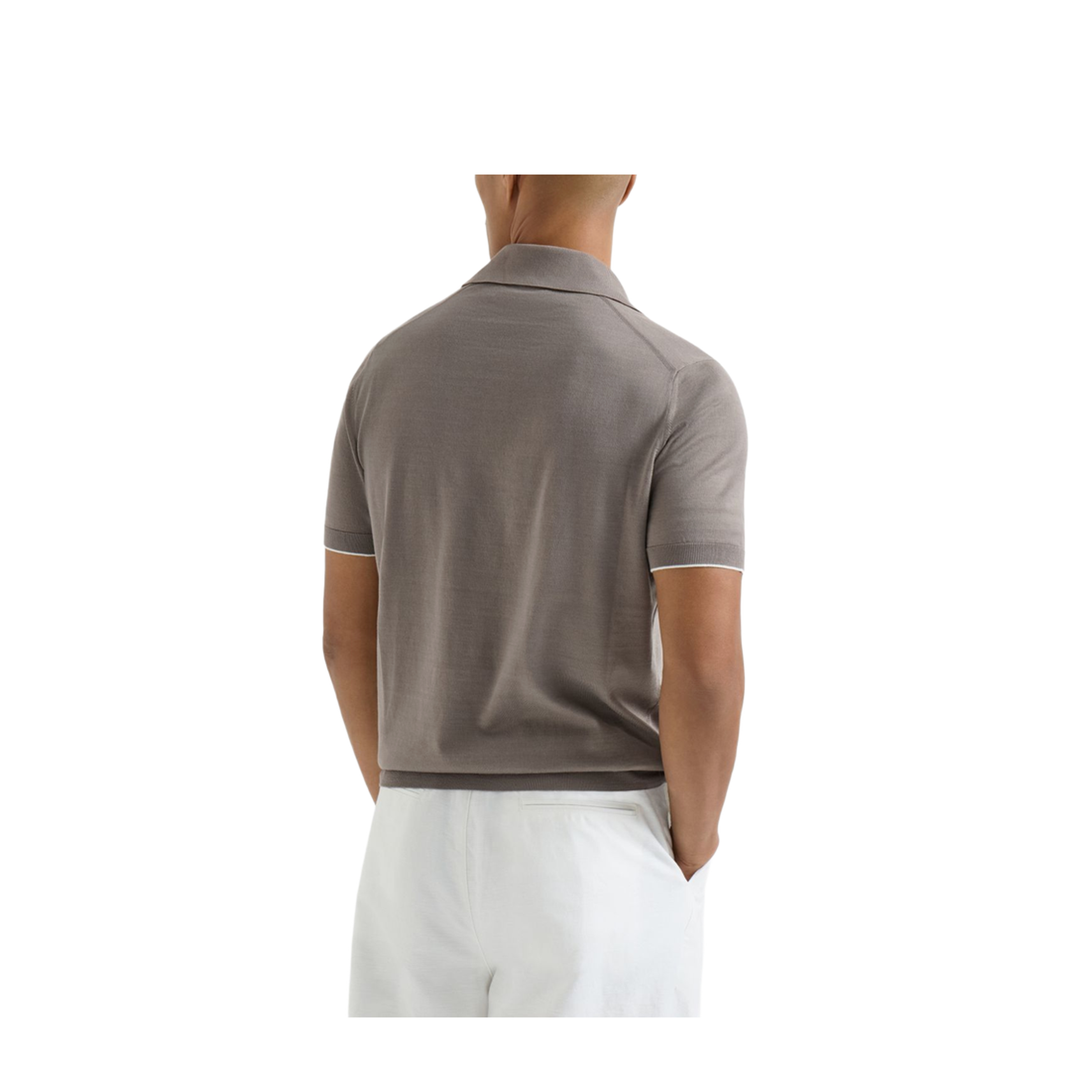 Polo Shirt Cotton Grey