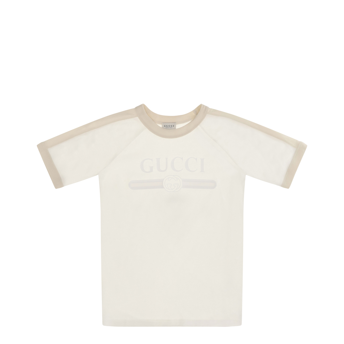 MAYFEYR - Gucci - Logo T Shirt For Girl - A0044YXJHW69043