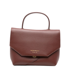 1981 Leather Shoulder Bag - Brown