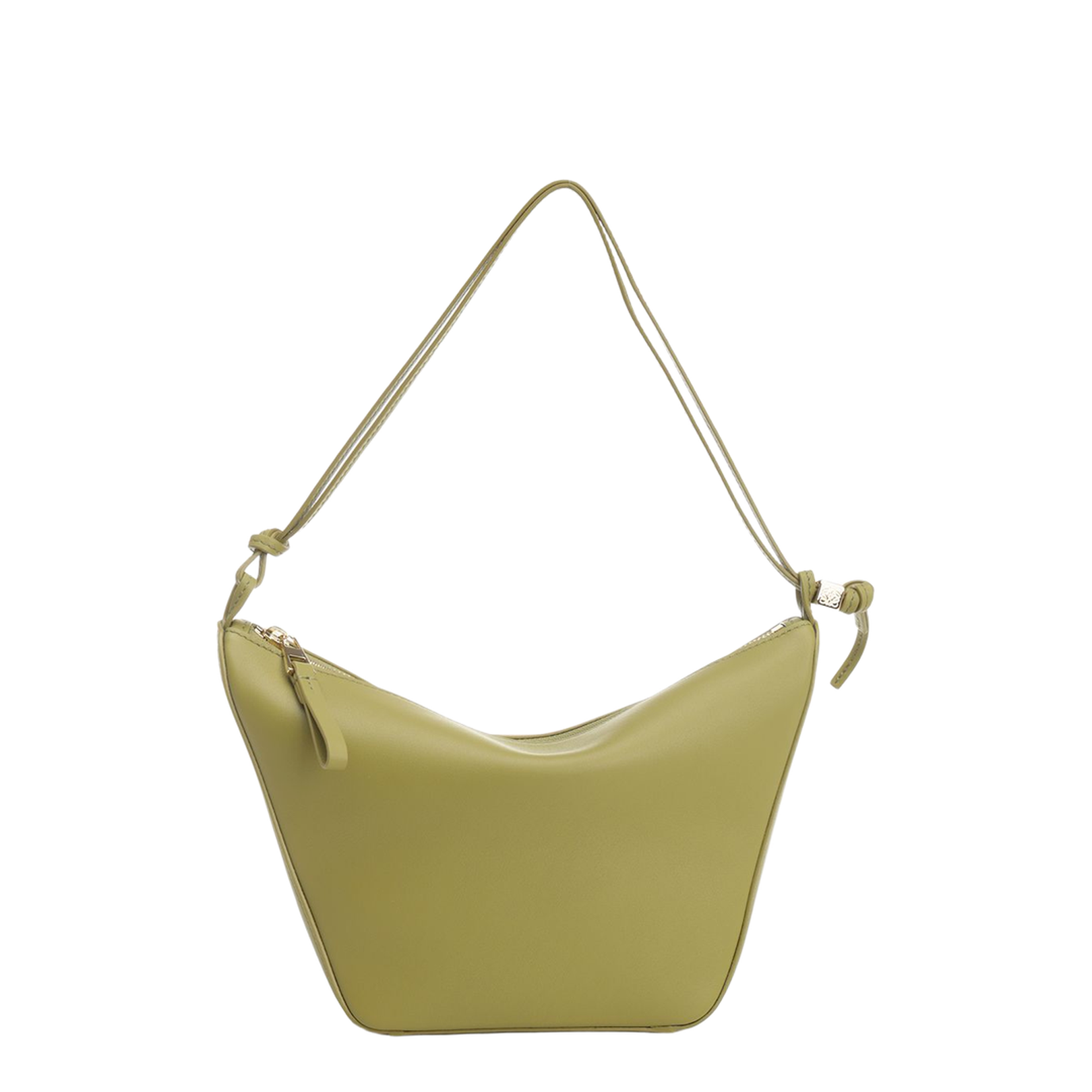 Mini Hammock Hobo Bag in Leather