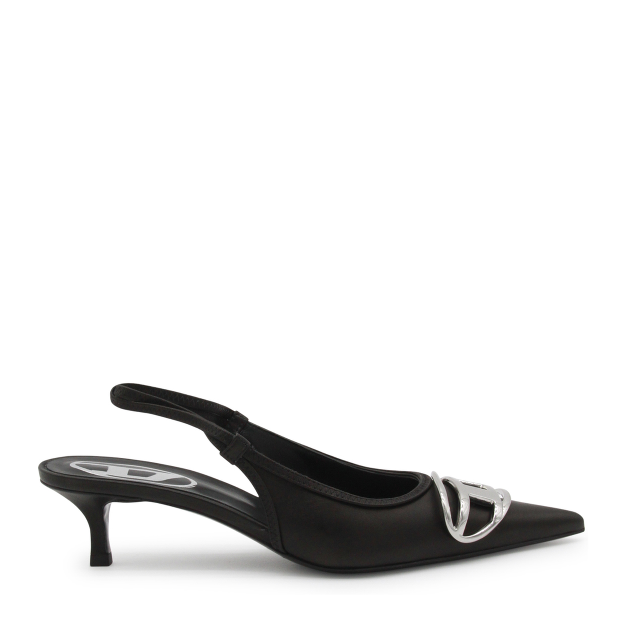 D-Venus SB 40 Slingback Pumps Black