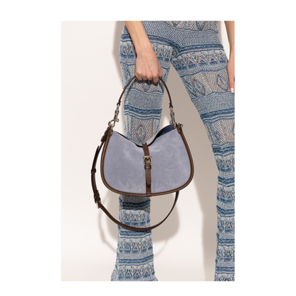 Suede Shoulder Bag