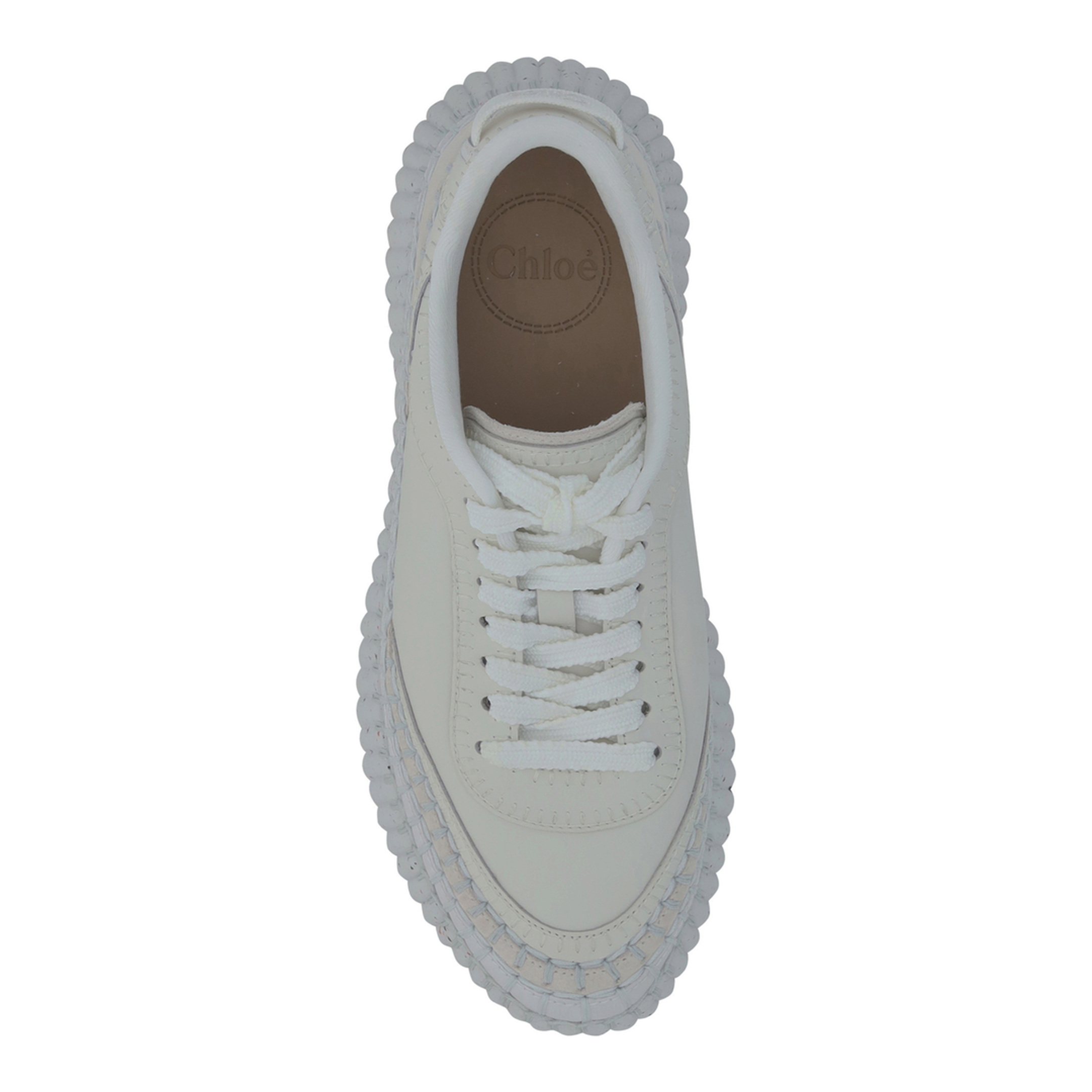 MAYFEYR - Chloè - Nama Leather Sneakers - CHC24S00RBD100