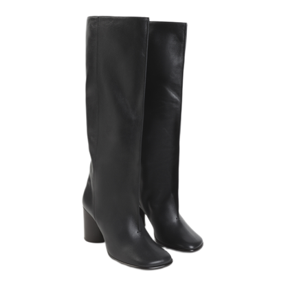 MAYFEYR - Lemaire - Black Crease Sleeve Boots - FO0312LL0270BK999