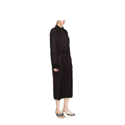 Ganache Viscose Trench Coat