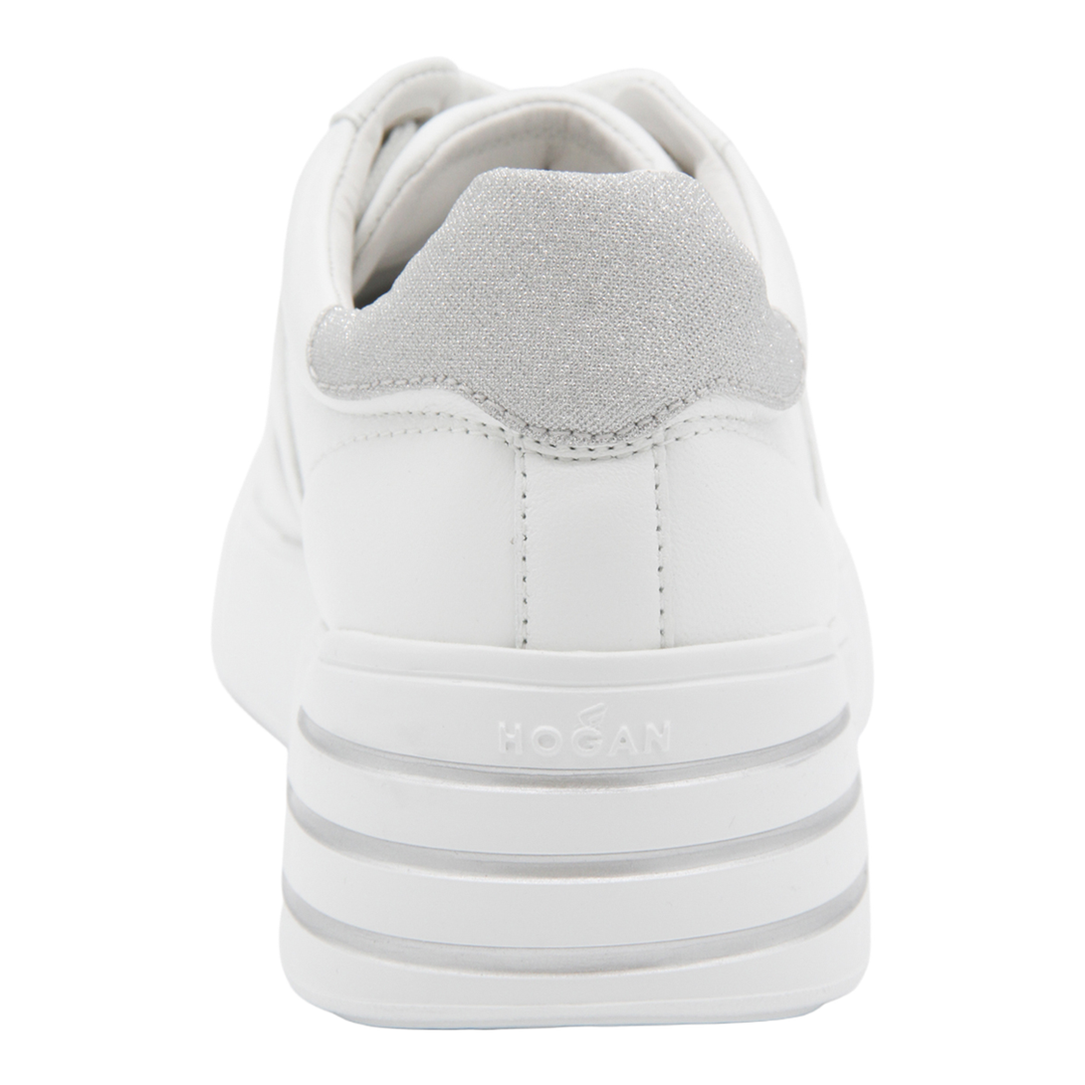 Sneakers Rebel White Silver