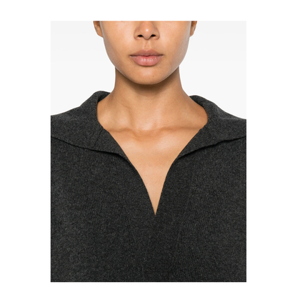 MAYFEYR - Victoria Beckham - Genevieve Polo Jumper In Merino Wool - 1326KJU007475A9896