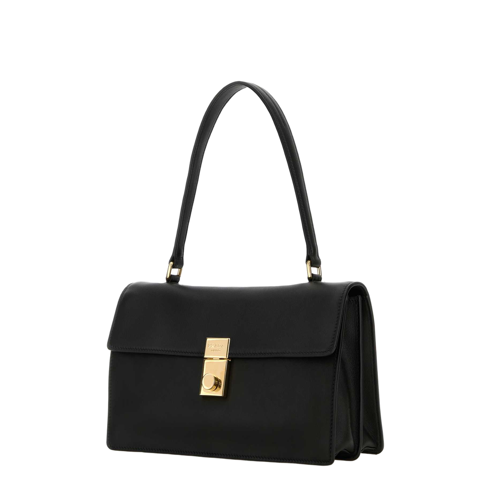 Black Leather Handbag
