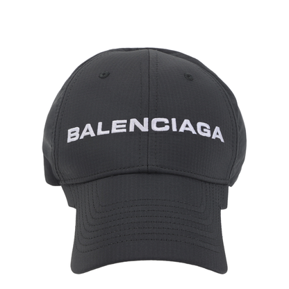 Logo Cap in Black/White