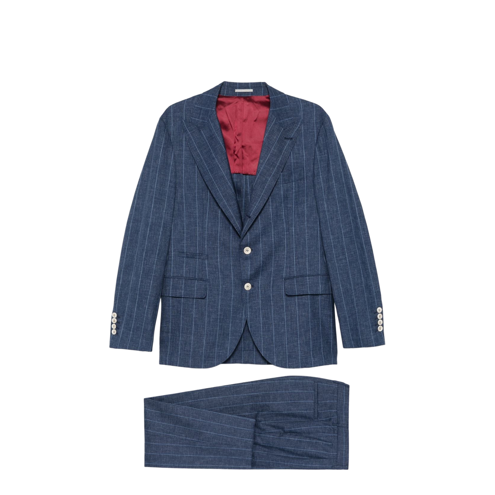 Wool Single-Breasted Suit