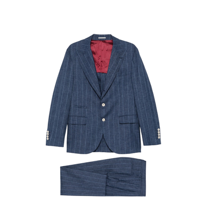 Wool Single-Breasted Suit