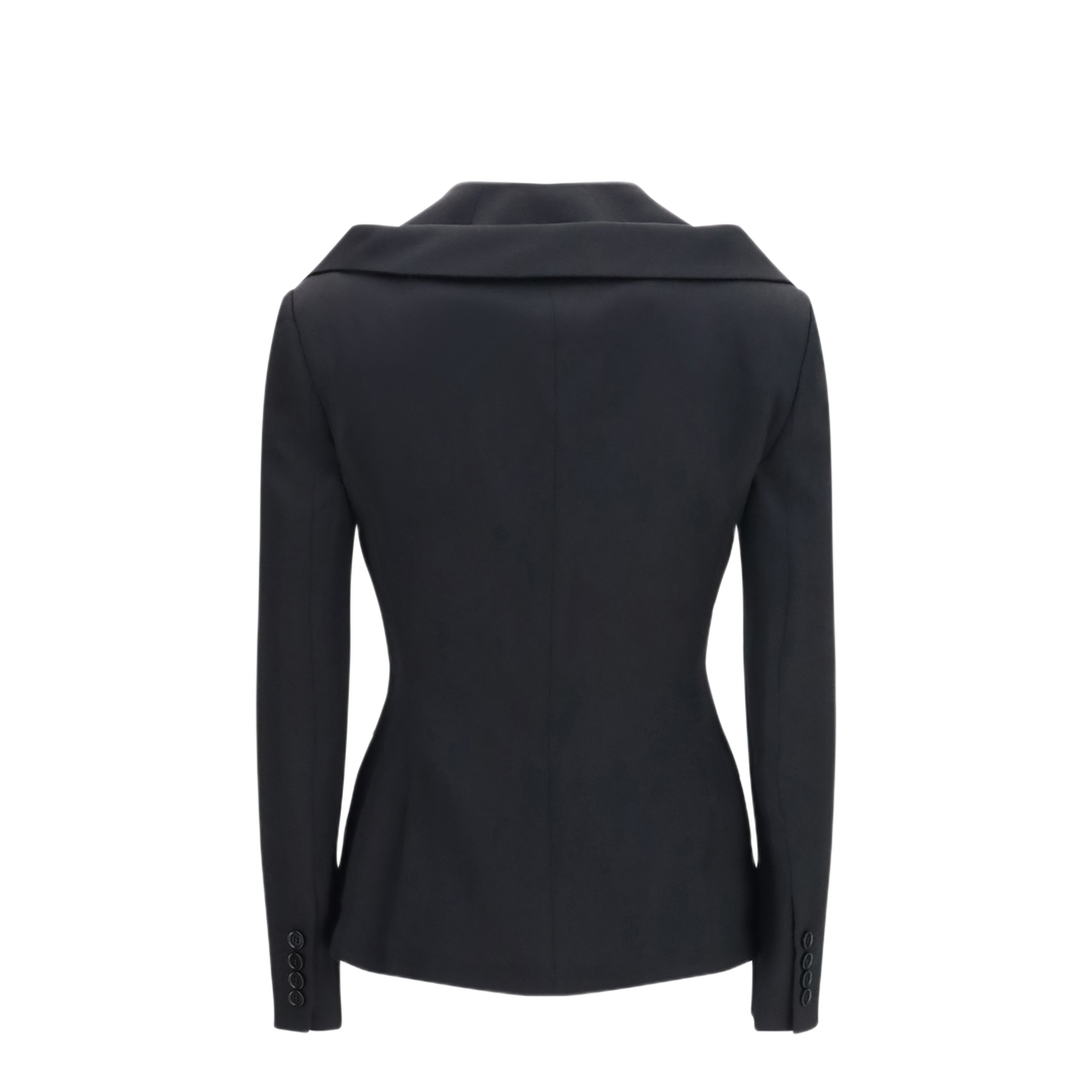 MAYFEYR - Alexander Mcqueen - Structured Off Shoulder Jacket With Harness Details - 865434QJAAC1000