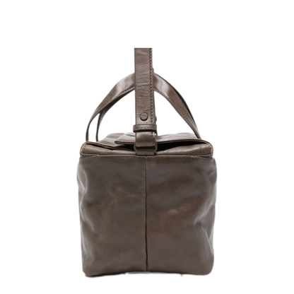 MAYFEYR - LIHANN GEORGE - Bordeaux Leather Tote Bag - LILI8014401