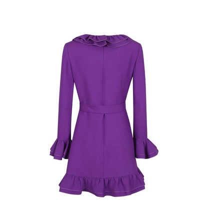Dress Solid - Fuchsia