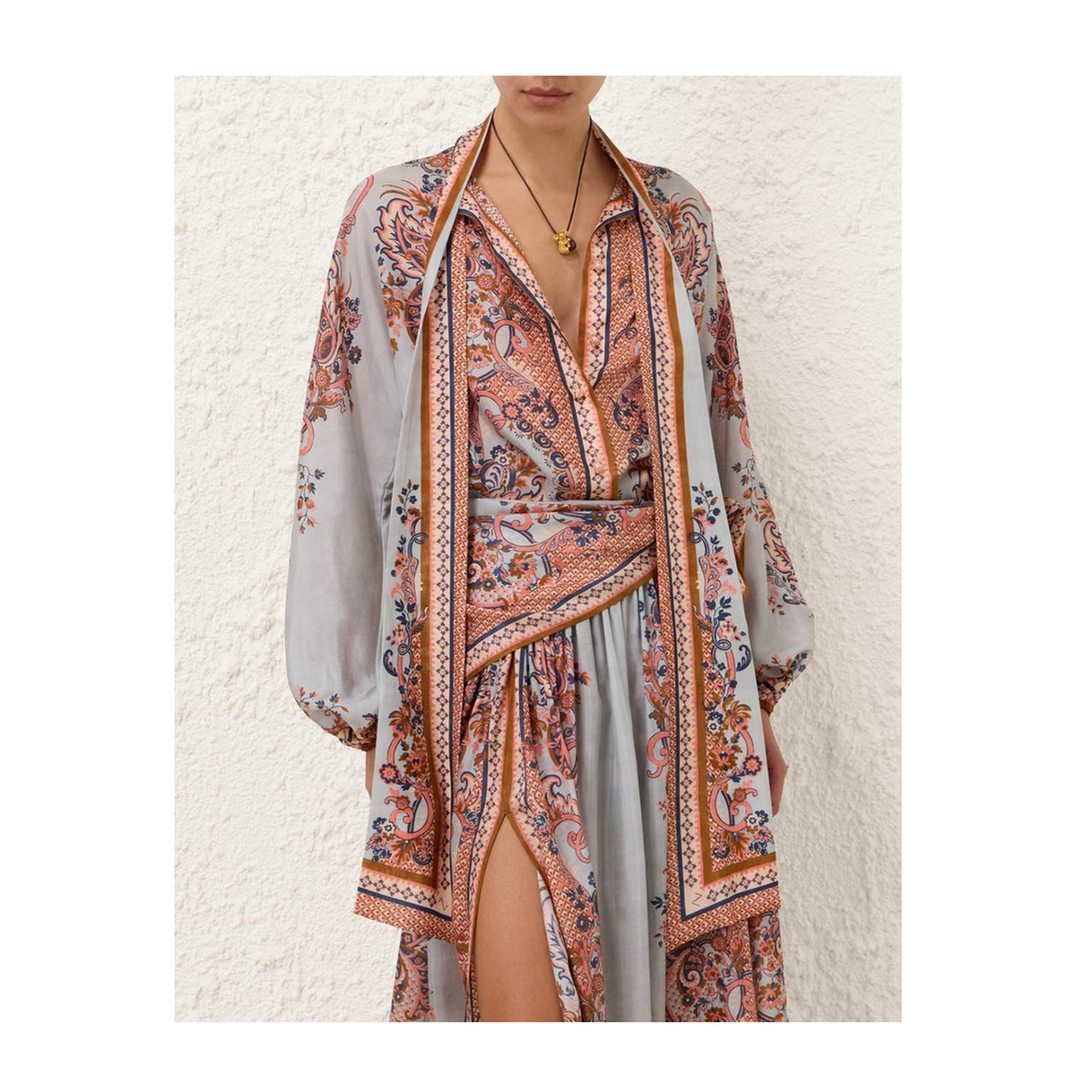 Aster Tie Neck Blouse
