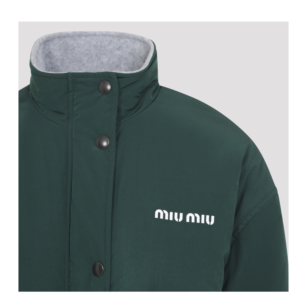 MAYFEYR - Miu Miu - Blouson In Dark Green - ML1541SOOO6291F0422
