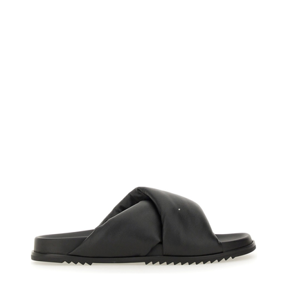 Leather Slide Sandal