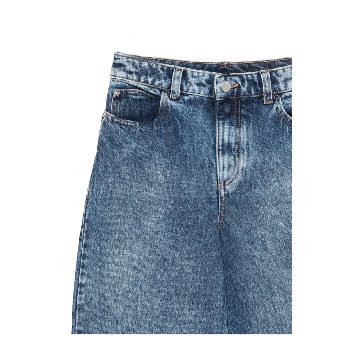 MAYFEYR - Emporio Armani - Light Blue Acid Wash Straight Leg Jeans - EW000736AF26164MB003