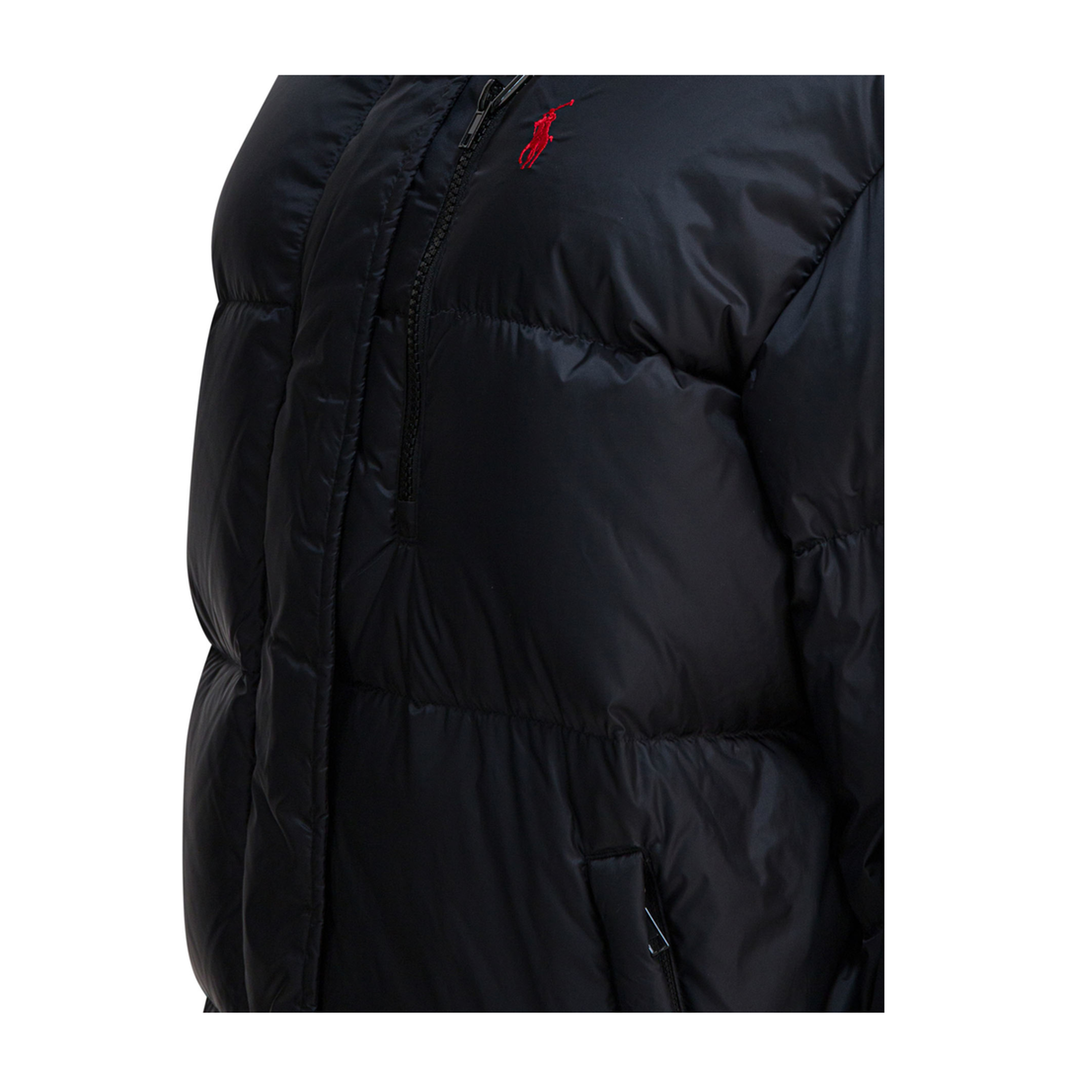 MAYFEYR - Polo Ralph Lauren - Black Down Jacket With Logo - 211932183002POLOBLACK