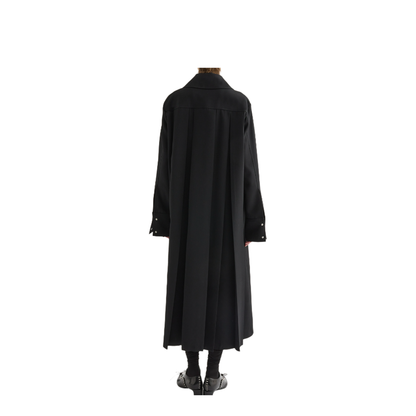 Wool Coat with Belt